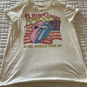 The Rolling Stones Tee Womens Plus Size 0 Fade